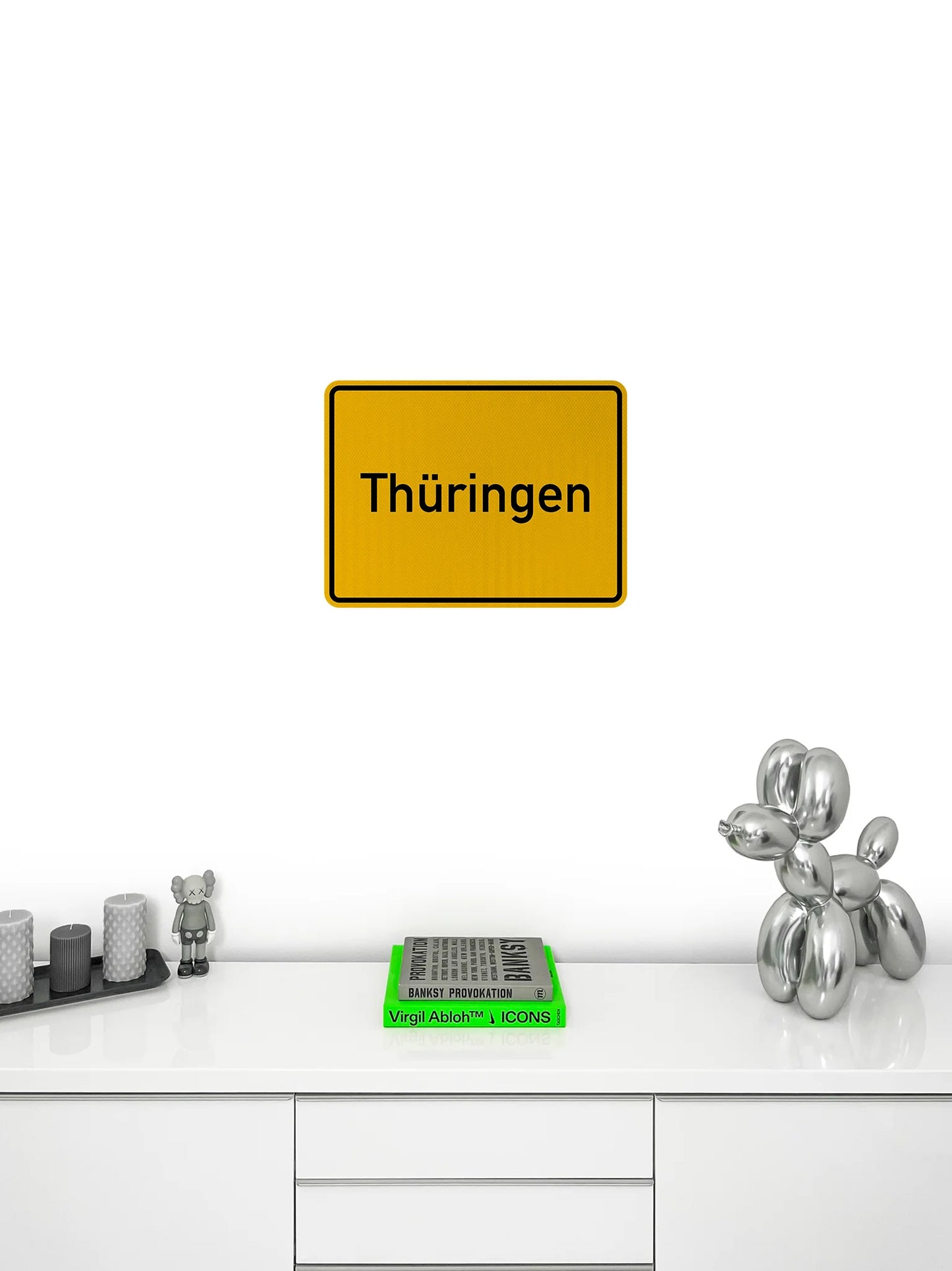 Thuringia Streetsign