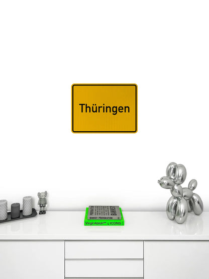 Thuringia Streetsign