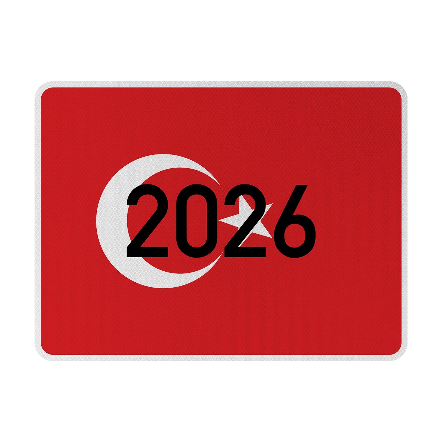 Türkei (2026) Streetsign