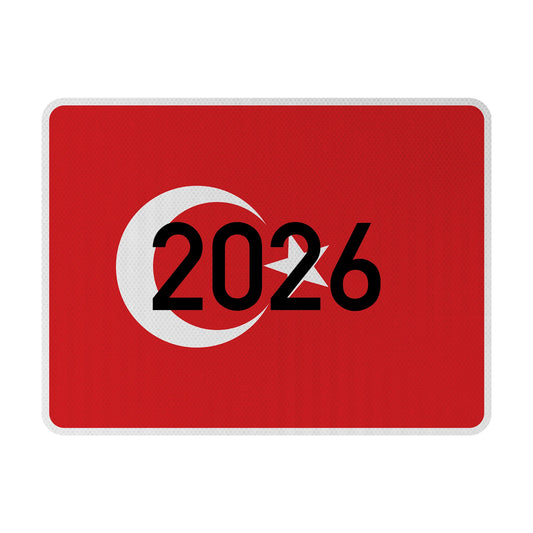 Türkei (2026) Streetsign
