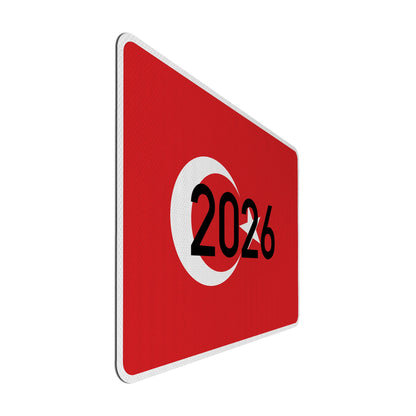 Türkei (2026) Streetsign