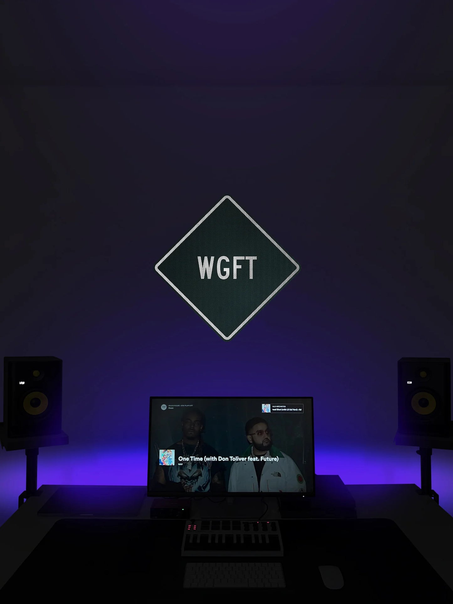 WGFT Streetsign