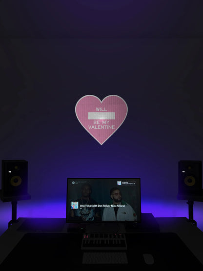 Valentine Heart Streetsign