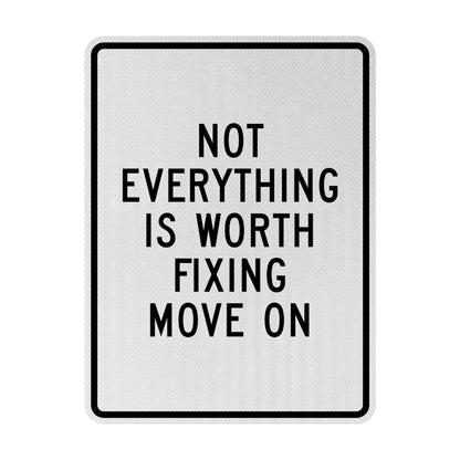 Move on Streetsign