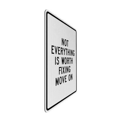 Move on Streetsign
